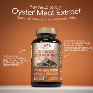 Pure Oyster Meat Extract – Natural Testosterone & Libido Support