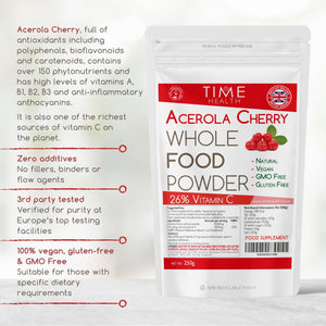 Acerola Cherry - 26% Vitamin C - Powder