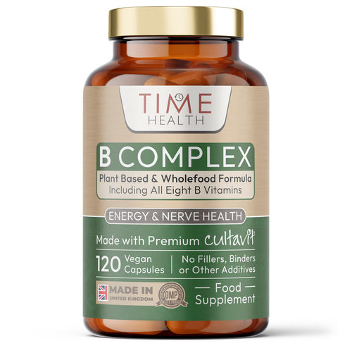 Vitamin B Complex – Whole Food & Plant-Based with Cultavit® – Energy & Nerves