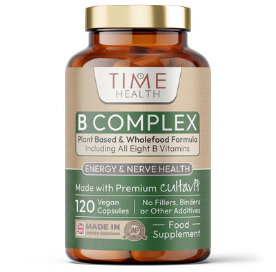 Vitamin B Complex – Whole Food & Plant-Based with Cultavit® – Energy & Nerves