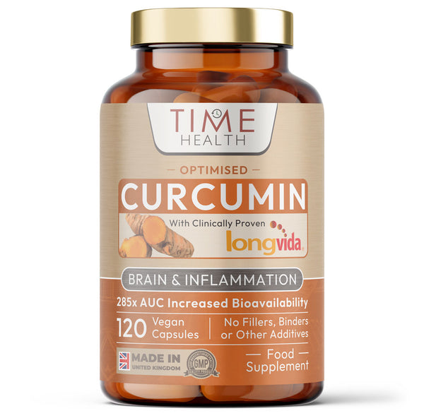 Longvida Optimised Curcumin Extract from Turmeric – Clinically Proven – 285xAUC Increased Bioavailability