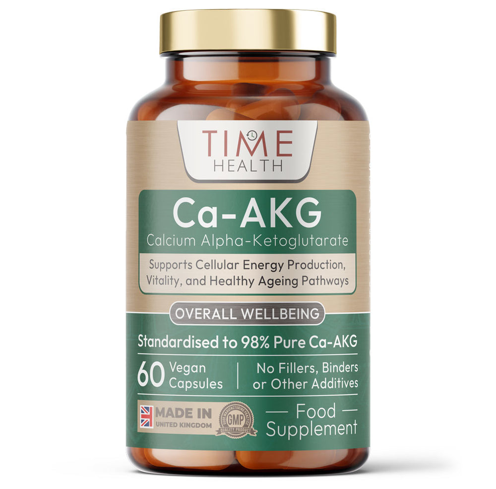 Ca-AKG - Ultra Pure Calcium Alpha Ketoglutarate Lifespan, Cellular Energy, Bone & Muscle Support – Capsules