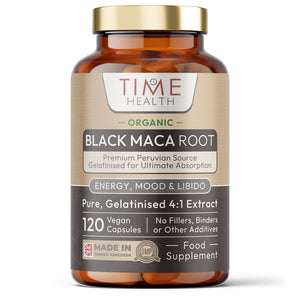 Black Maca Root - Soil Association Certified Organic - Capsules / Powder