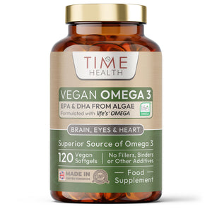 Vegan Omega 3 - EPA & DHA from Algae Oil - Carrageenan-Free - Sustainable Alternative to Fish Oil