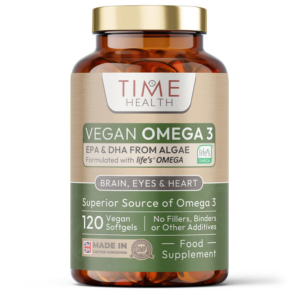 Vegan Omega 3 - EPA & DHA from Algae Oil - Carrageenan-Free - Sustainable Alternative to Fish Oil
