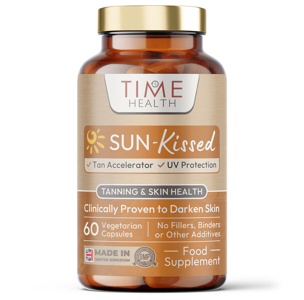 Sun-Kissed - Clinically Proven Tanning Accelerator - Darkens Skin By Up To 2.5x & Prolongs Tan - Provides UV Protection - Made with Melaline® - 60 Capsules