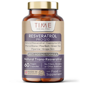 Resveratrol Pro Q10 – with CoQ10 & Antioxidants – Longevity
