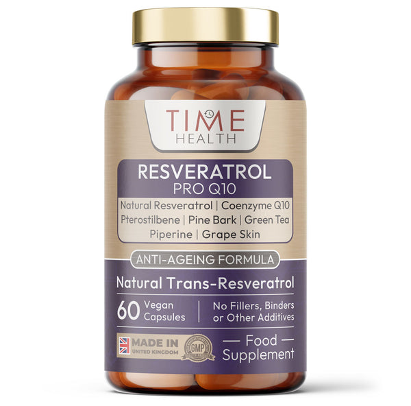 Resveratrol Pro Q10 – with CoQ10 & Antioxidants – Longevity