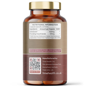 DeltaGold® Annatto Tocotrienols – Next-Gen Vitamin E 125mg – Heart & Cellular Health
