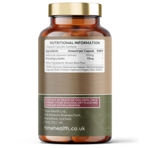 Luteolin Capsules - Standardised to 93% Purity - 100mg Capsules - Supports Cognitive Health & Longevity