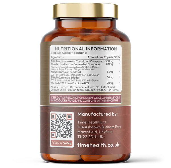 ADVANCED Active Hexose Correlated Compound + Fucoidan - Immune Support