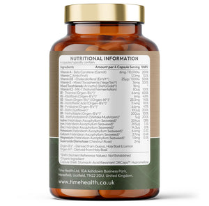 Multivitamin - Wholefood & Plant Based - 100% + NRV