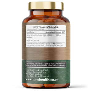 MSM DistilPure™ - Plant Origin Sulphur - Skin & Joint Support