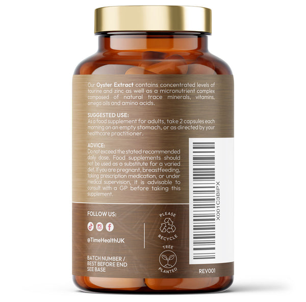 Pure Oyster Meat Extract - Natural Testosterone & Libido Boost
