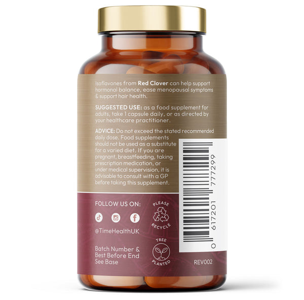Red Clover Extract – High Strength 80mg – Menopause & Hormone Support