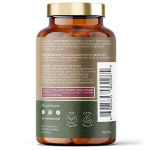 Multivitamin - Wholefood & Plant Based - 100% + NRV