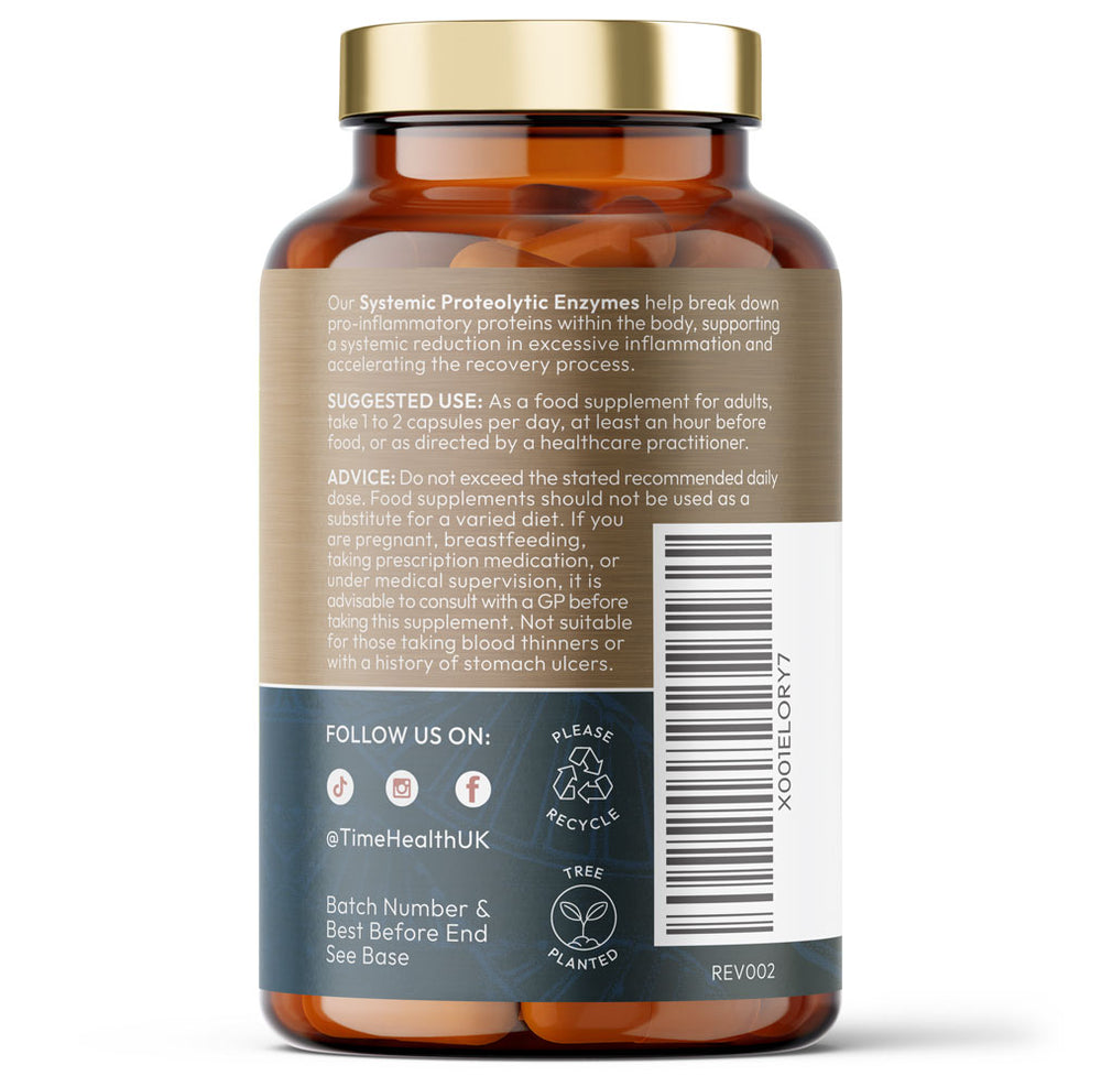 Systemic Proteolytic Enzymes Complex – Repair, Recovery & Inflammation Support