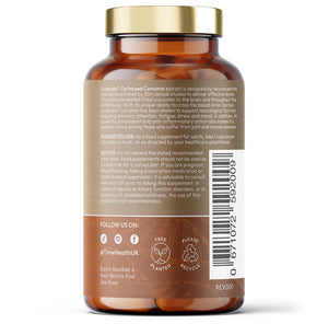 Longvida Optimised Curcumin Extract from Turmeric - Clinically Proven - 285xAUC Increased Bioavailability