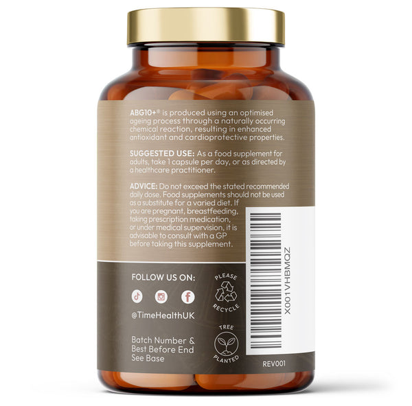 Aged Black Garlic - Clinically Proven ABG10+ - S-Alyll-Cysteine (SAC)