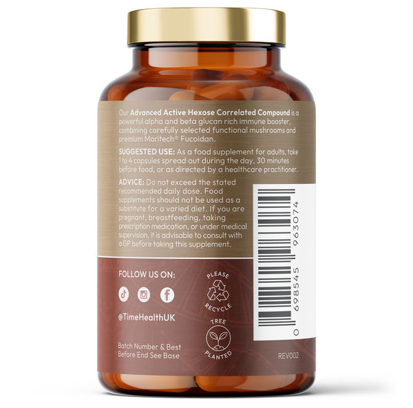 ADVANCED Active Hexose Correlated Compound + Fucoidan - Immune Support