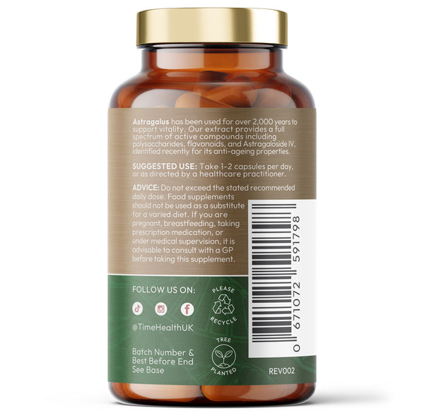 Astragalus - Full Spectrum Astragaloside IV - Adaptogen + Immune