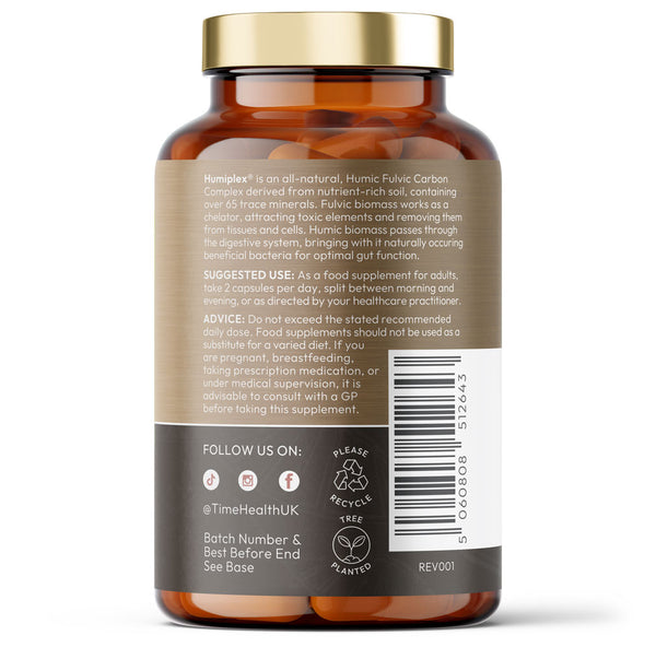 Humiplex® - Fulvic & Humic Acid Complex - Trace Elements - pH, Detox & Digestion