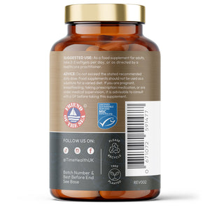 Antarctic Krill Oil - Rimfrost® - Omega-3 EPA/DHA, Phospholipids & Astaxanthin