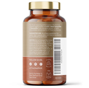 Lutein 30mg, Meso-Zeaxanthin 10mg & Zeaxanthin 6mg - High Strength - Eye Health & Vision