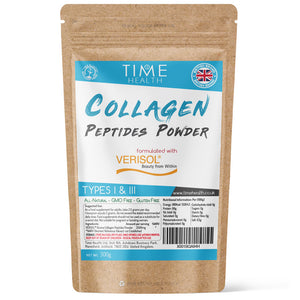 Collagen Peptides Powder - Grass Fed - Bovine - Types I & III - Hydrolysed - Clinically Studied VERISOL® Bioactive Collagen Peptides®
