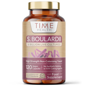 Saccharomyces Boulardii Probiotic – 6 Billion CFU – Gut, Immunity & Travel Support