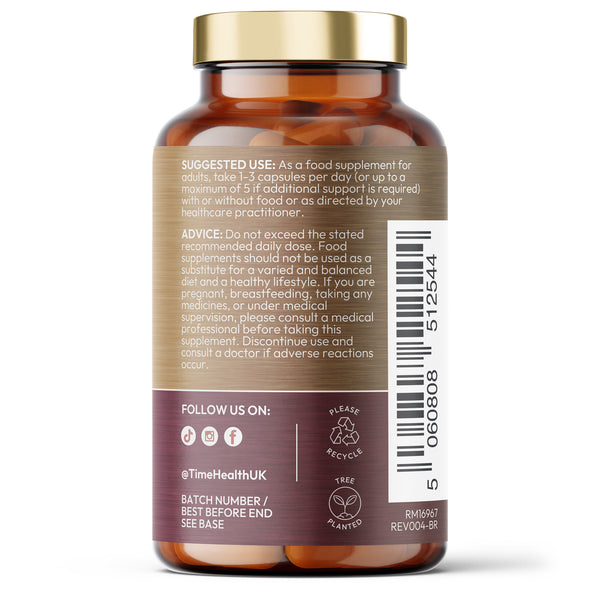 Saccharomyces Boulardii Probiotic – 6 Billion CFU – Gut, Immunity & Travel Support
