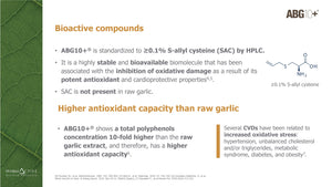 Aged Black Garlic - Clinically Proven ABG10+ - S-Alyll-Cysteine (SAC)