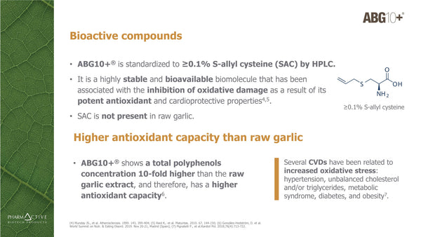 Aged Black Garlic - Clinically Proven ABG10+ - S-Alyll-Cysteine (SAC)