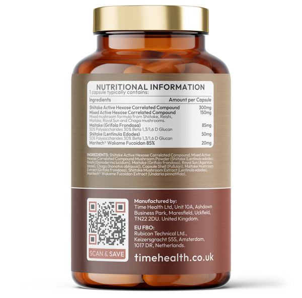 ADVANCED Active Hexose Correlated Compound + Fucoidan - Immune Support