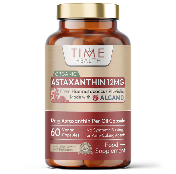Organic Astaxanthin Oil 12mg – High Strength, Pure Algamo® Source