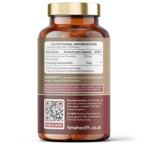 Astaxanthin - 7mg - Super Antioxidant - UV Protection