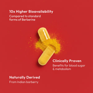 Time Health Berberine Phytosome Berbevis - Metabolism, Blood Sugar, AMPK | Hover