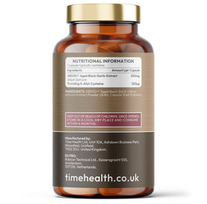 Aged Black Garlic - Clinically Proven ABG10+ - S-Alyll-Cysteine (SAC)