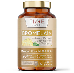 Bromelain Capsules - High Strength 500mg / 3000 GDU/g  - From Pineapple