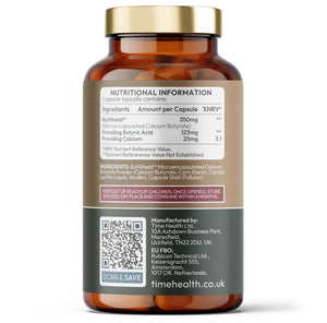 Calcium Butyrate Postbiotic – ButiShield™ 35% Butyric Acid – Gut & Microbiome