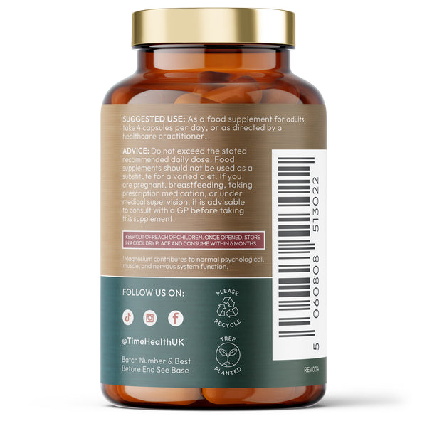 Magnesium Bisglycinate – High Absorption & Easy Digestion - Premium NovoMin®