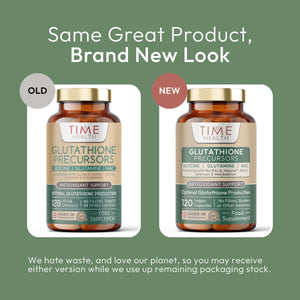 Glutathione Precursors - Glycine, Glutamine & NAC plus Na-RALA, Biotin, Selenium, Molybdenum & HEPURE™