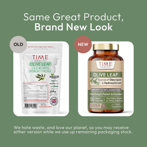 Olive Leaf Extract - Source of Oleuropein & Hydroxytyrosol