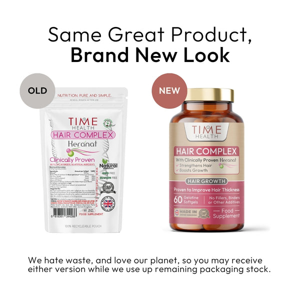 Hair Complex - Clinically Proven Keranat™ - Improves Hair Brightness, Volume & Beauty