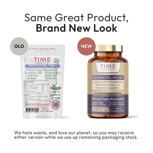 Resveratrol Pro Q10 – with CoQ10 & Antioxidants – Longevity