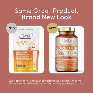 Longvida Optimised Curcumin Extract from Turmeric - Clinically Proven - 285xAUC Increased Bioavailability