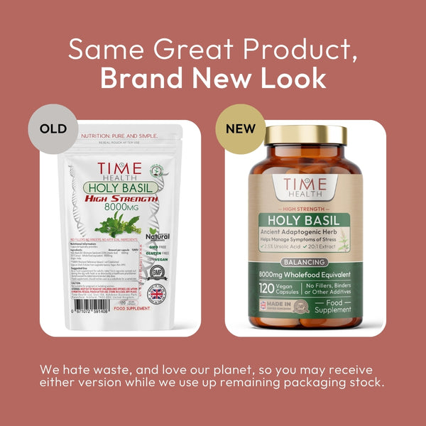 Holy Basil 20:1 (Ocimum Sanctum) 2.5% Ursolic Acid - Adaptogen