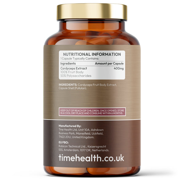 Cordyceps - High Strength - 50% Polysaccharides