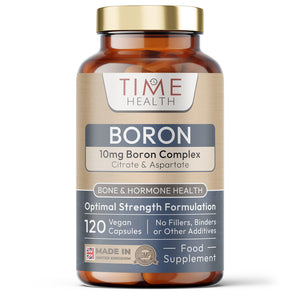 Boron - 10mg Optimal Strength - Cognitive, Osteo & Hormone Health - Supplement - 120 Capsules