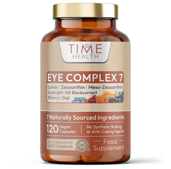 Eye Complex 7 - Eyebright, Lutein, Zeaxanthin, Meso-Zeaxanthin, NZ Blackcurrant, Bilberry, Goji